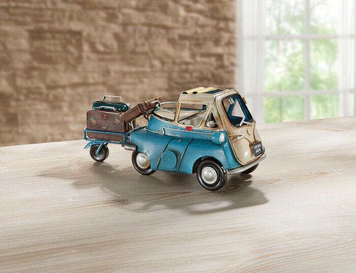 BMW Isetta met aanhanger 