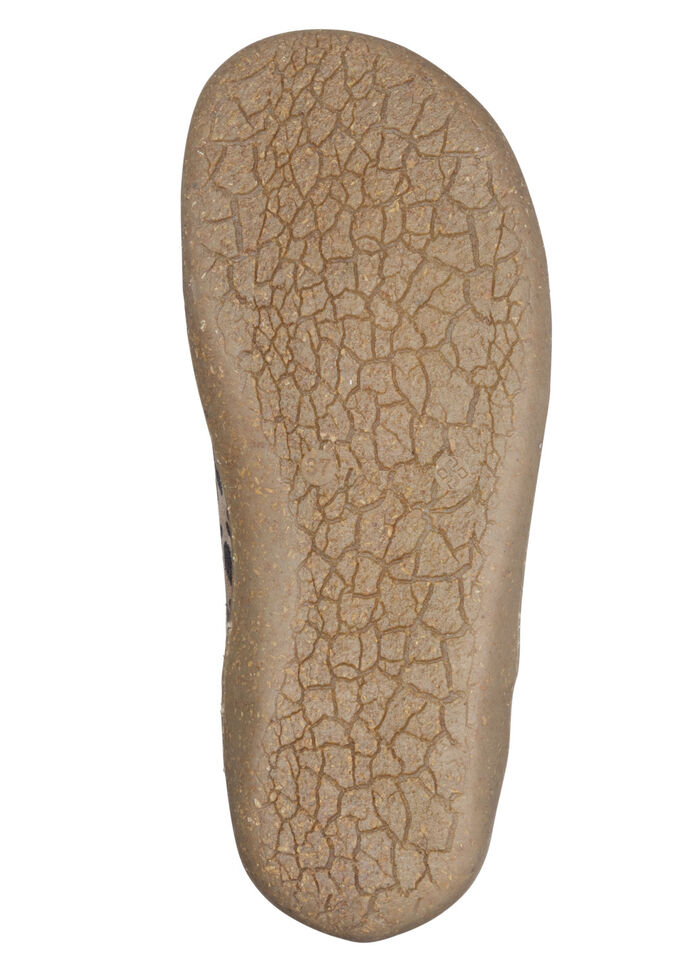 Gemini, trendy damesschoenen op blote voeten, breedte G, met uitneembaar voetbed SCHWARZ-TAUPE