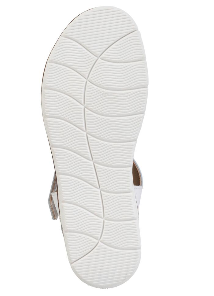 ELENA EDEN, modieuze damessandaal, breedte H, met uitneembaar voetbed 