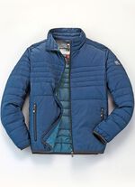 Gewatteerde blouse van "Gate One" MITTELBLAU