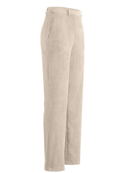 Broek in modieuze breedte 