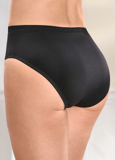 Vijfpack slips met glanzende afwerking 