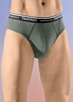 Set van vier slips met elastische tailleband 