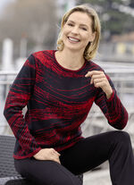 Trui met jacquardpatroon 