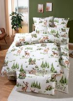 Dubbelzijdig bedrukt polykatoenen beddengoedset 