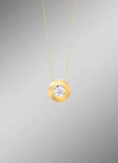 Exclusief bij Bader: Hanger met diamant 