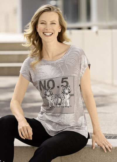 Shirt met dierenmotief 