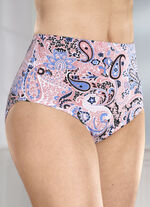 Set van vijf slips met paisley-motief 