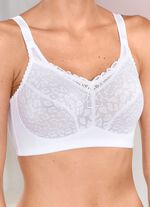 Bh met elastisch kant aan de voorzijde 