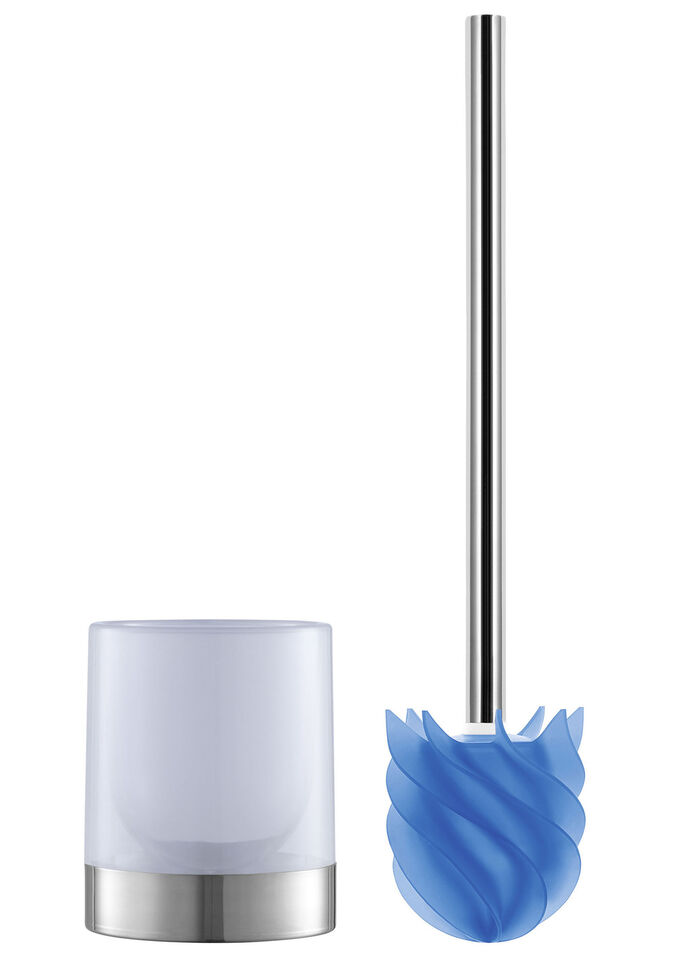 LOOMAID siliconen toiletborstel BLAUW