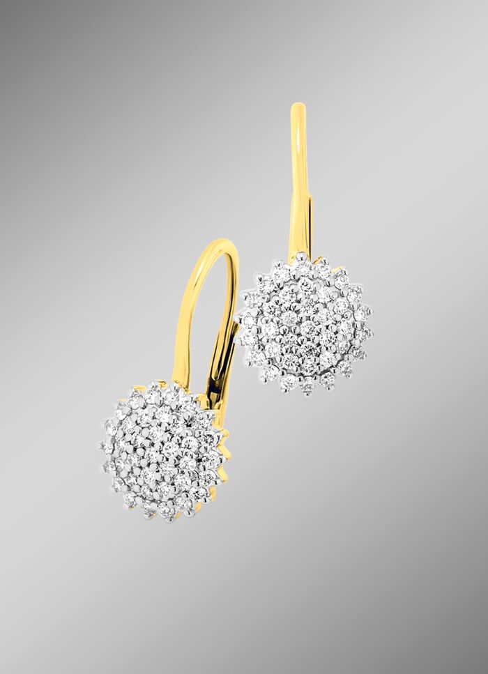 Magische briljante oorbellen 