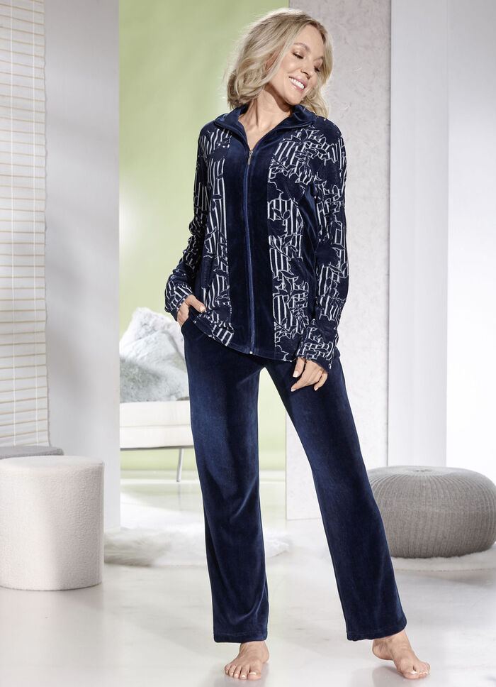 Loungewearset met rits 