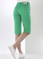 Magic Jeans-bermuda's GROEN