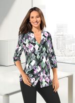 Top-modieuze overhemdblouse 