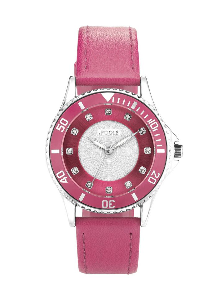 Modern quartz dameshorloge Pools 2608 