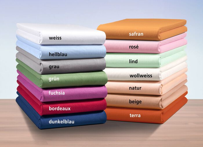 Bella Donna gedraaid jersey stretch hoeslaken FUCHSIA