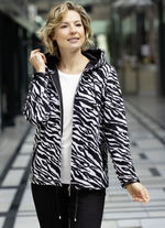 Vest met capuchon 