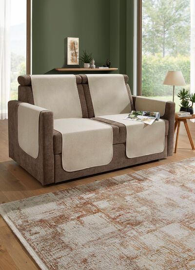 Bank- en fauteuilbeschermers met antislipcoating 