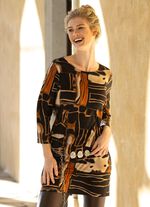 Gebreide tuniek van fijn breisel 