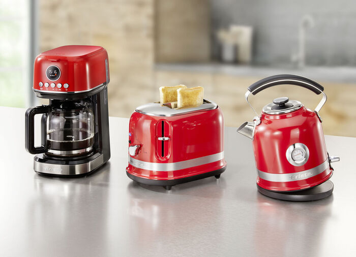 Ariete moderna ontbijtserie in retrodesign ROT