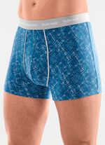 Driepack broeken met all-over print 