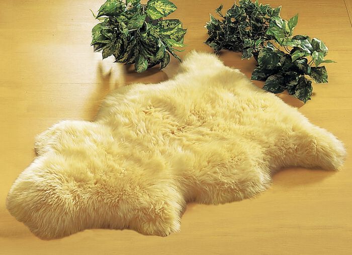 Baby lamsvacht gemaakt van merinolamvacht van hoge kwaliteit 