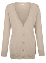 Cardigan met modaal SAND