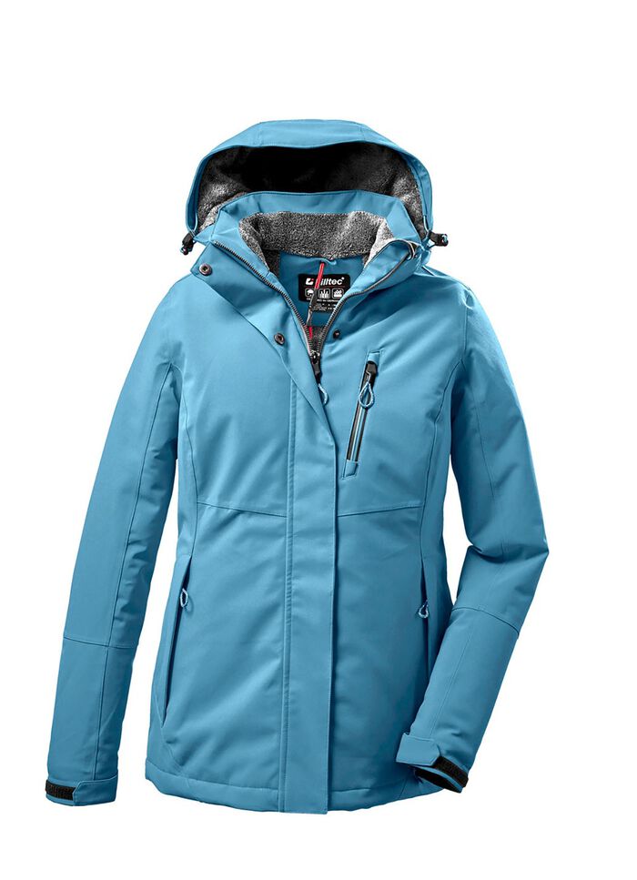 Modieus functioneel damesjack met hoog draagcomfort STORMBLAUW