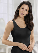 Drie-pack overhemden met hoge rug 1X VIOLETT, 1X WEISS; 1X SCHWARZ