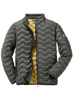 Gewatteerde blouson van “Gate One” GROEN