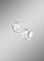 Opvouwbare oorringen in mat en hoogglans 