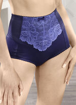 Lijfjebroek met elastische kanten rand aan de voorkant 