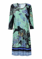 Nachthemd van Laurina met geweldig printdesign en modal 