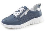 ELENA EDEN, zomerse damessneakers, breedte H, met uitneembaar voetbed JEANS-SILBER