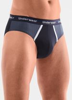 Drie-pack slips met bedrukte inzetstukken 