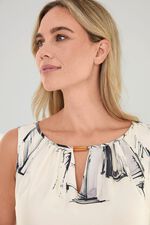 Jurk met een loopsplit 