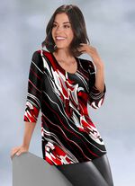 Shirt met 3/4-mouwen 