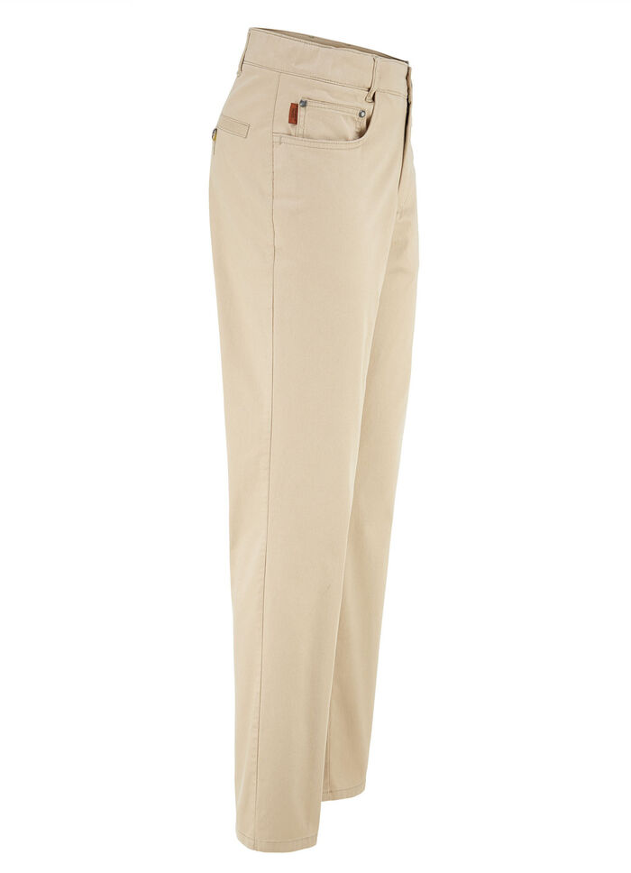 Comfortabele &quot;Francesco Botti&quot; broek in 4 kleuren BEIGE