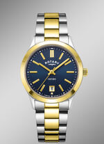 Roterend quartz dameshorloge met roestvrijstalen armbandkast 