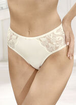 Susa slipje met elastische kant ECRU
