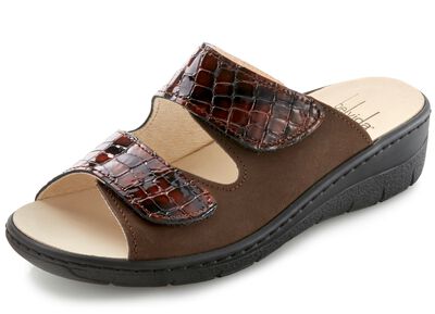 ELENA EDEN, comfortabele damesmuiltjes, breedte H, met uitneembaar voetbed 