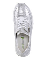 Waldläufer, sportieve damessneakers, breedte H, met uitneembaar voetbed SILBER