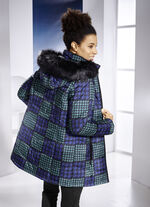 Jas met houndstooth-patroon 