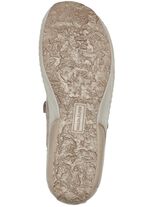 Waldl&auml;ufer, comfortabele damessandalen, breedte G, met uitneembaar voetbed TAUPE