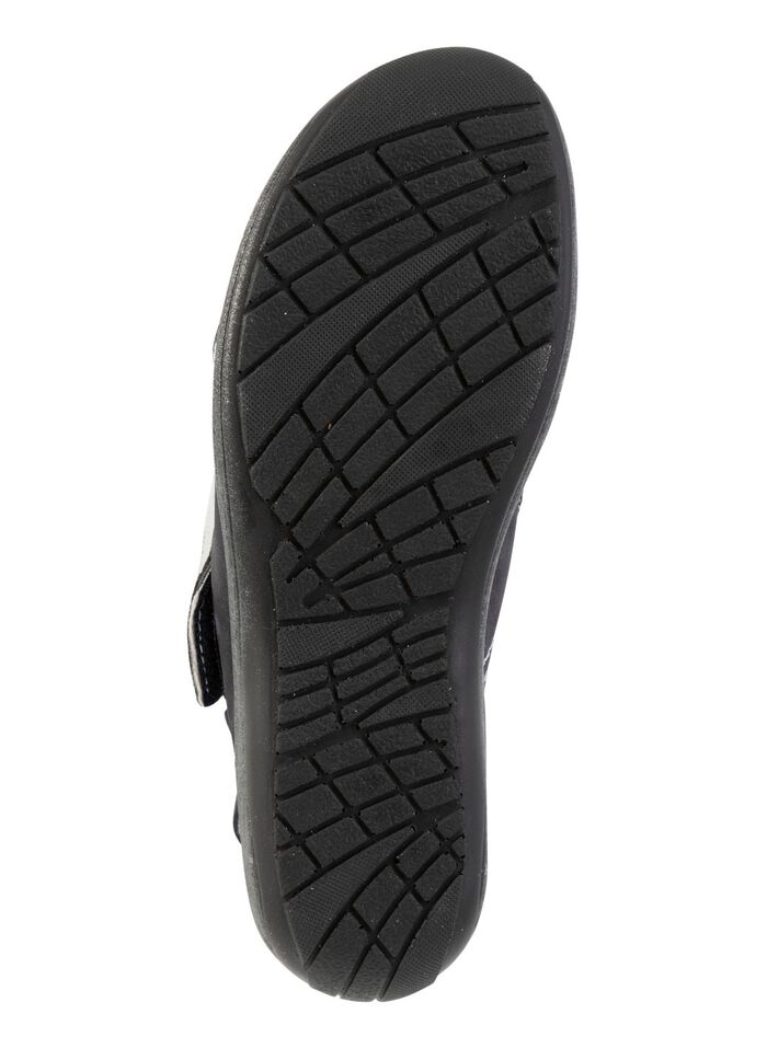 ELENA EDEN, comfortabele damessandalen, breedte G, met uitneembaar voetbed DUNKELBLAU