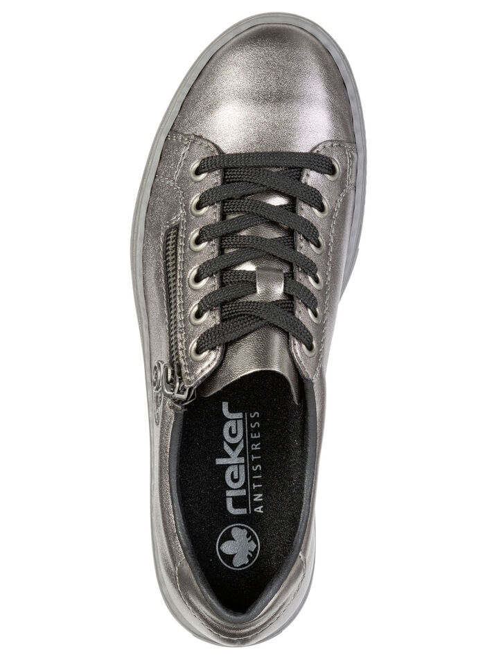 Rieker, modieuze damessneakers, met rits ALTSILBER