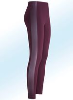 Leggings in een interessante mix van materialen 