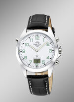 Master Time radiografisch herenhorloge met leren band 