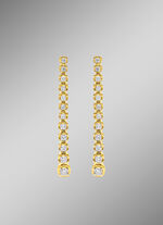 Elegante oorknopjes met diamanten 
