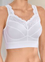 Bh met elastisch kant aan de voorzijde 